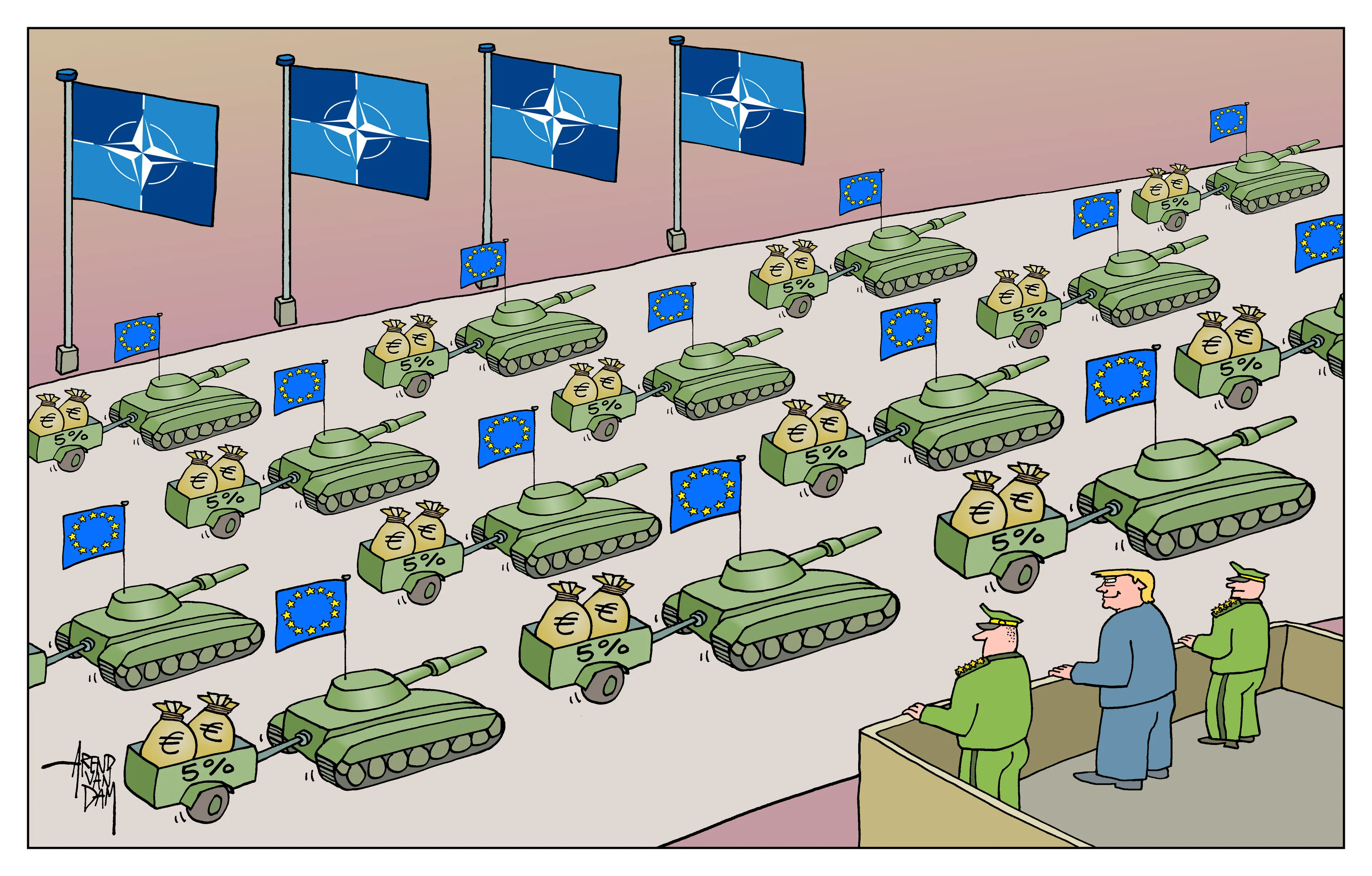 NATO-Summit TheHague (ArmyParade)